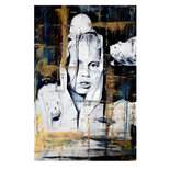 "Rats" • door Jan Poncelet • 80 x 120 • Acryl op doek