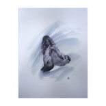 "Emilie" • door LG Art • 40 x 50 • Ink Wash Painting