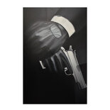 "Gangster" • door Anita Familje • 80 x 120 • Olieverf op doek