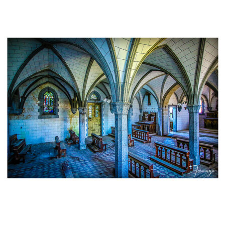 "Capela da Raposeira" • door Jeroen Rosseels • 80 x 60 • Fotografie op alu di-bond